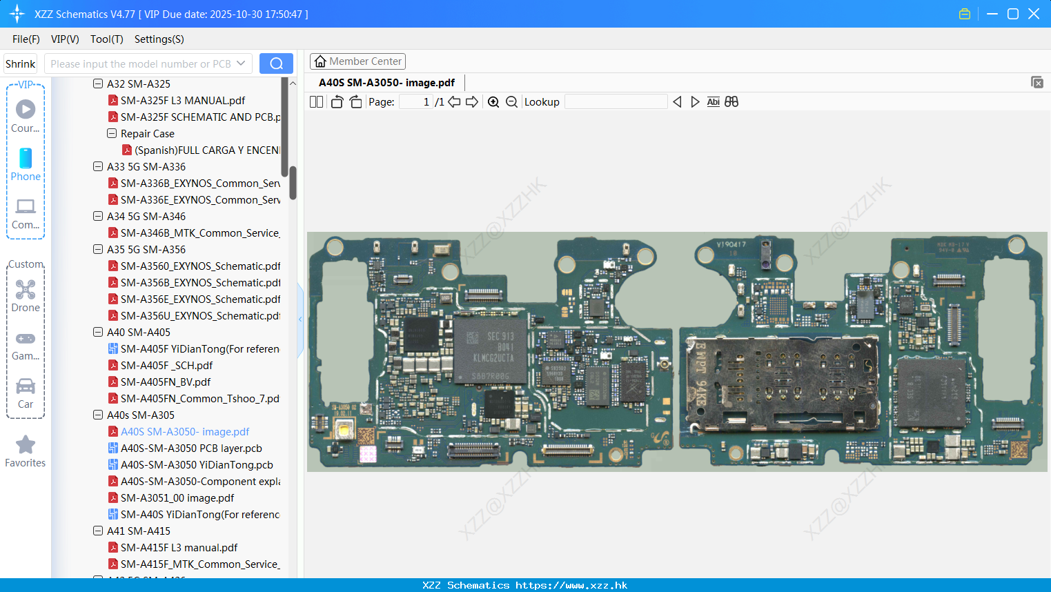 Samsung A40S SM-A3050- Image